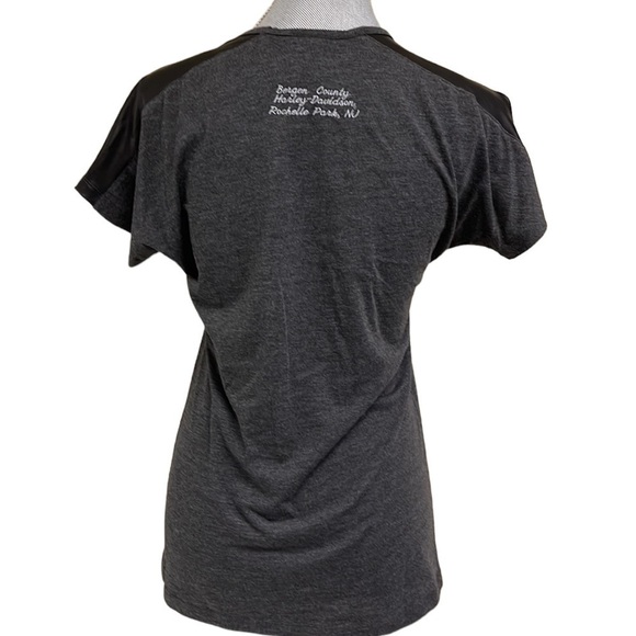 Harley-davidson V-neck women’s short sleeve t-shirt, size S - Picture 4 of 8
